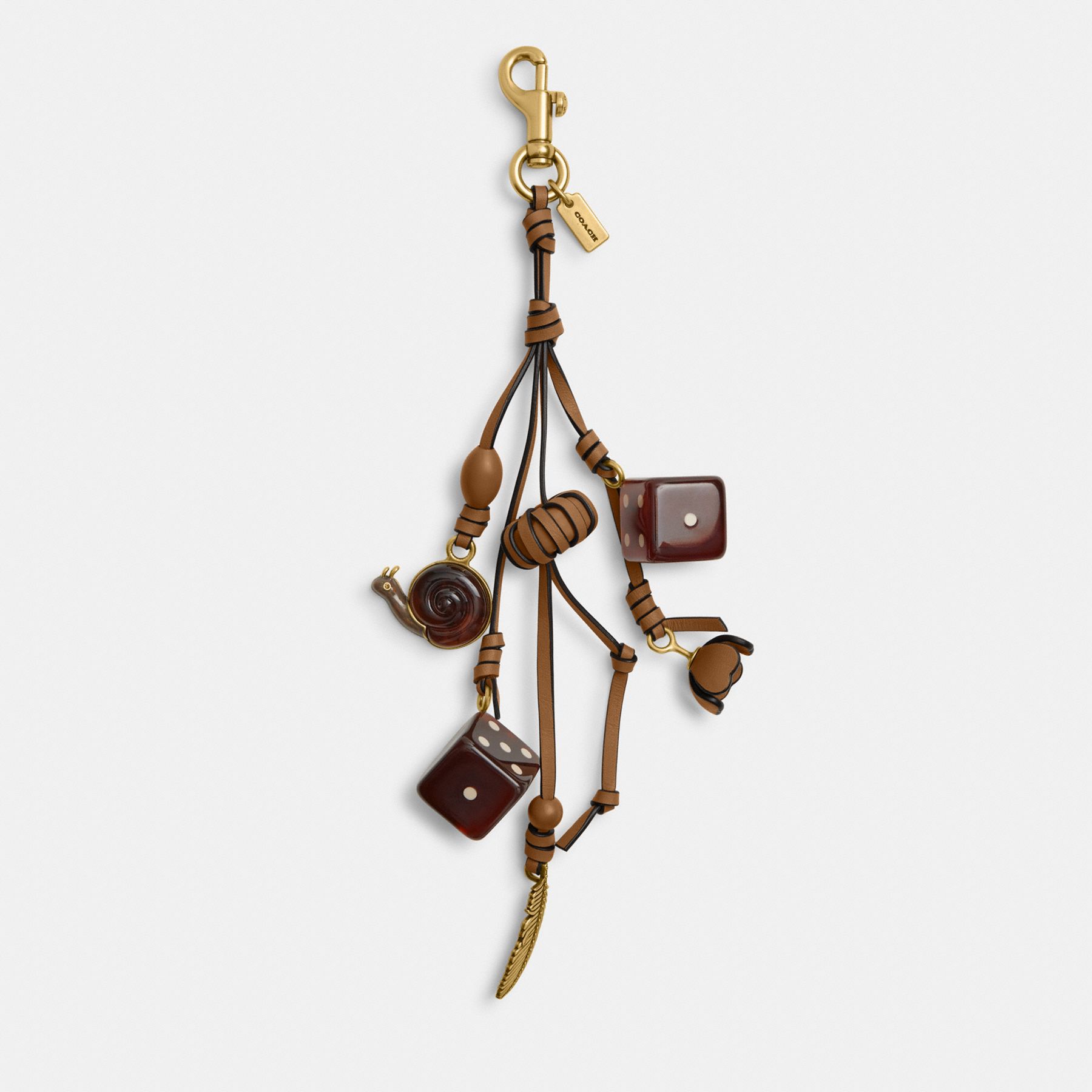 ◆Coach◆ Cluster Dice Back CCA04 B4T7J CLUSTER DICE BAG CHARM | COACH 官方網站Official page