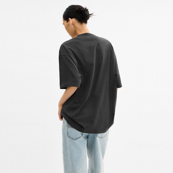 棉質 COLLAGE FLOWER 圖案休閒 T-SHIRT