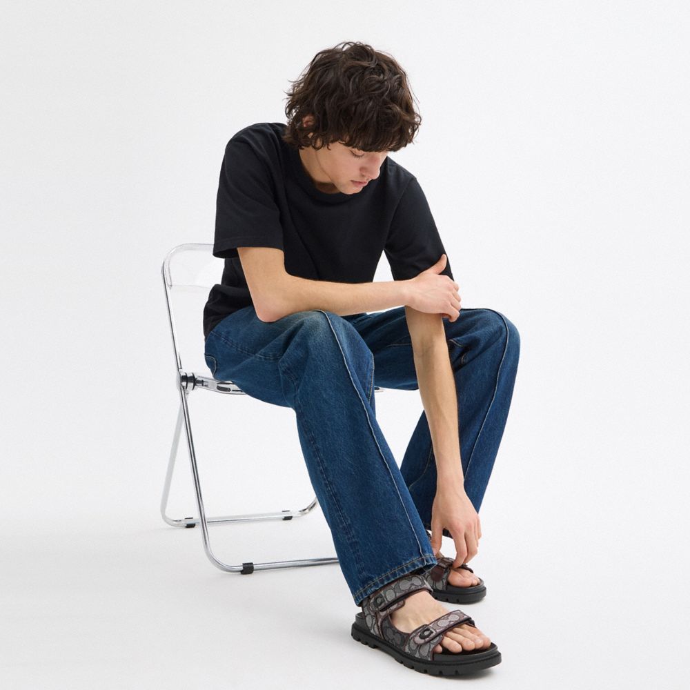 經典 SIGNATURE厚底涼鞋