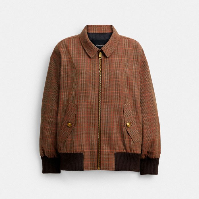 WOOL BLOUSON JACKET
