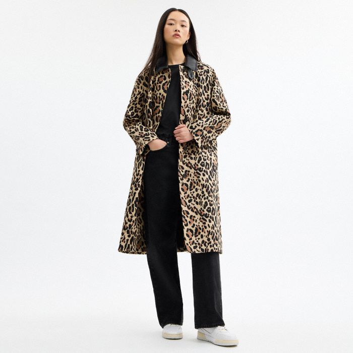 LEOPARD PRINT BALMACAAN