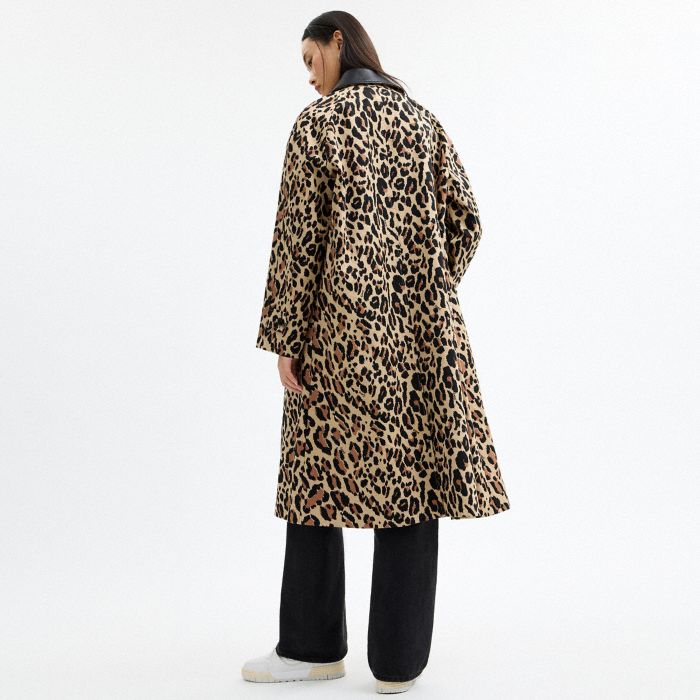 LEOPARD PRINT BALMACAAN