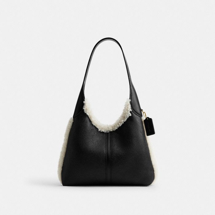BROOKLYN SHOULDER BAG 28 IN SHEARLING