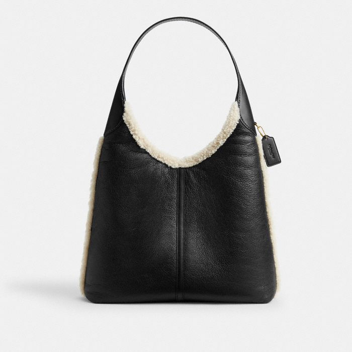 BROOKLYN SHOULDER BAG 39 IN SHEARLING
