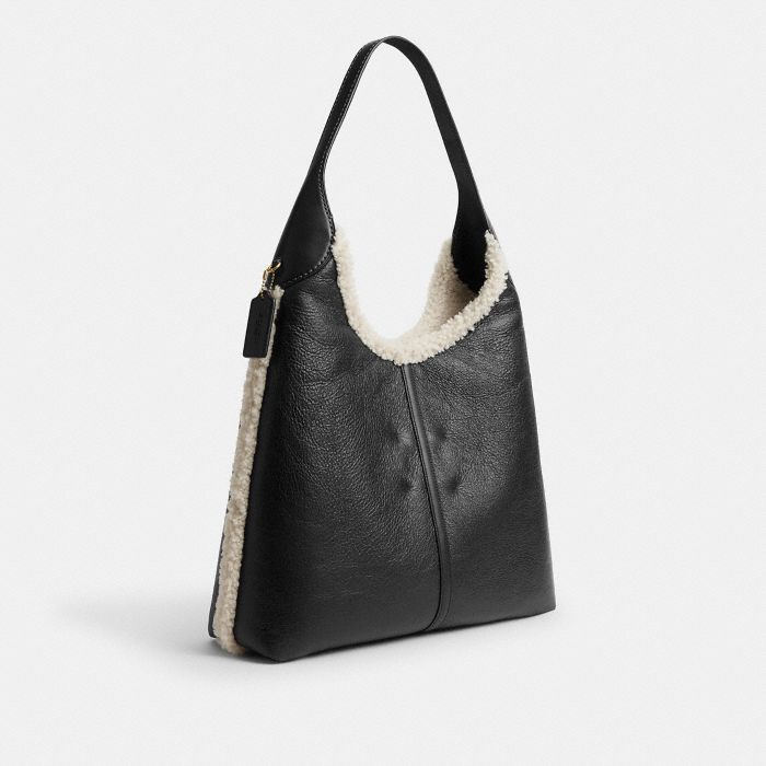 BROOKLYN SHOULDER BAG 39 IN SHEARLING