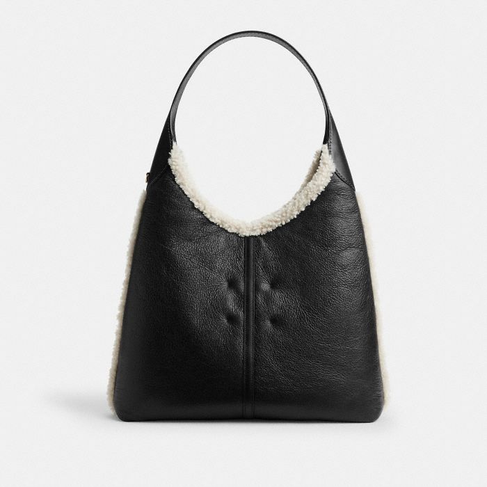 BROOKLYN SHOULDER BAG 39 IN SHEARLING