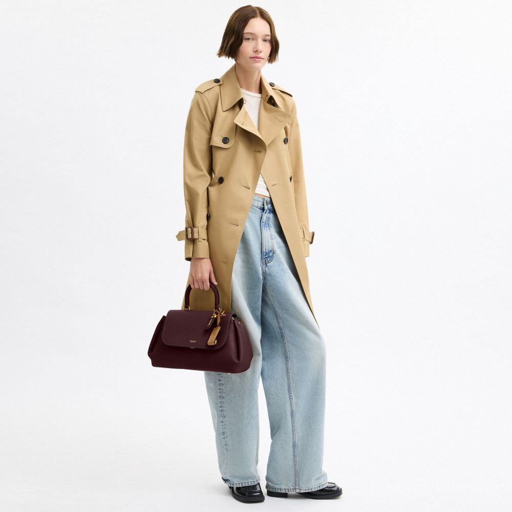 SLOUCHY ROGUE 頂部提把手袋