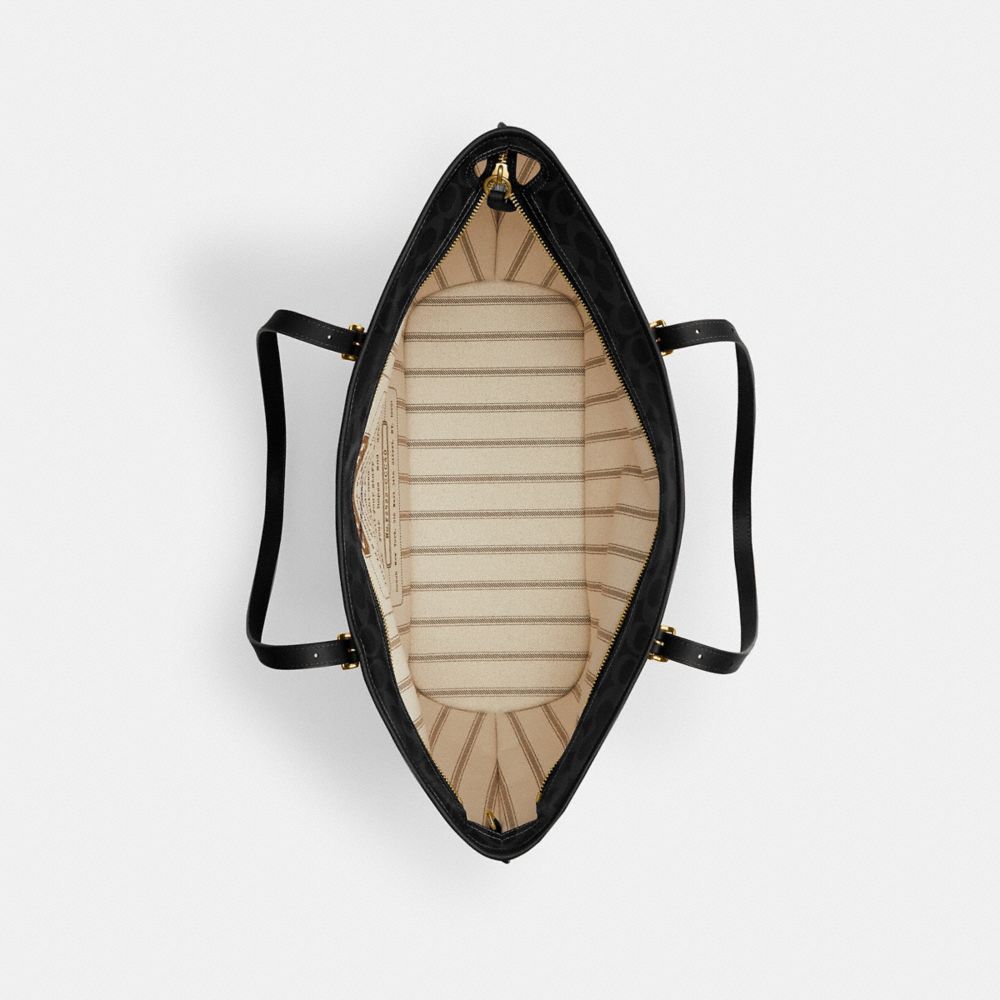 TAXI 經典 SIGNATURE 帆布托特手袋