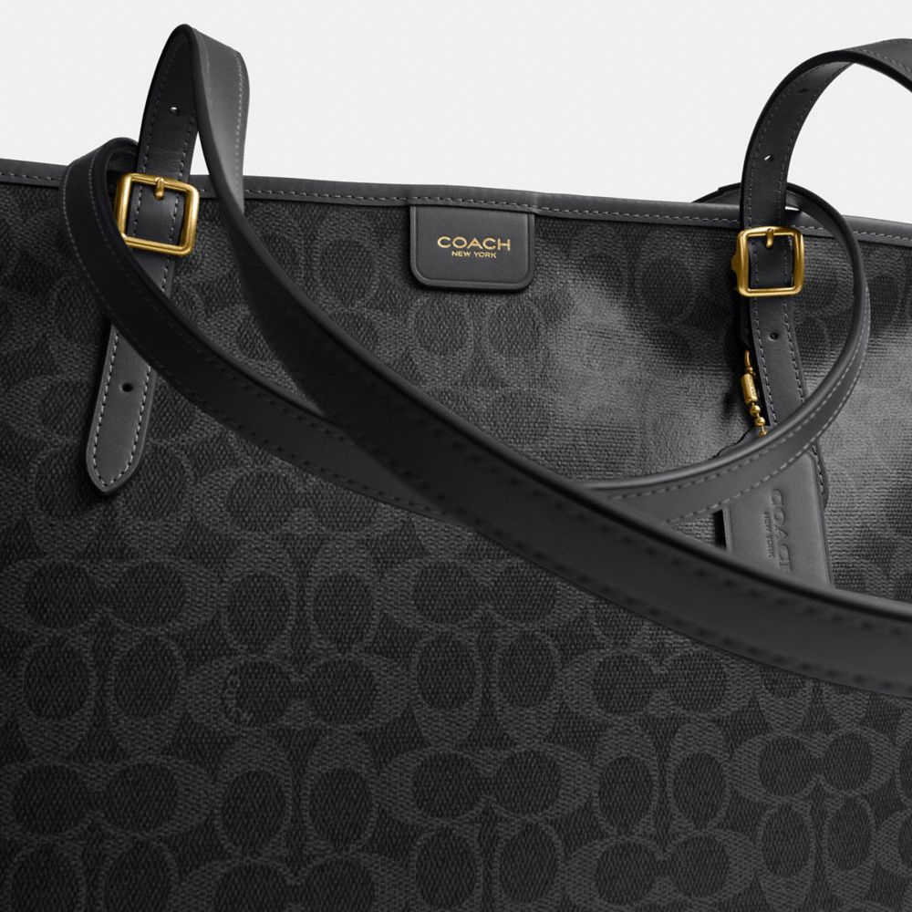 TAXI 經典 SIGNATURE 帆布托特手袋