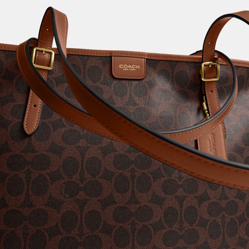 TAXI 經典 SIGNATURE 帆布托特手袋