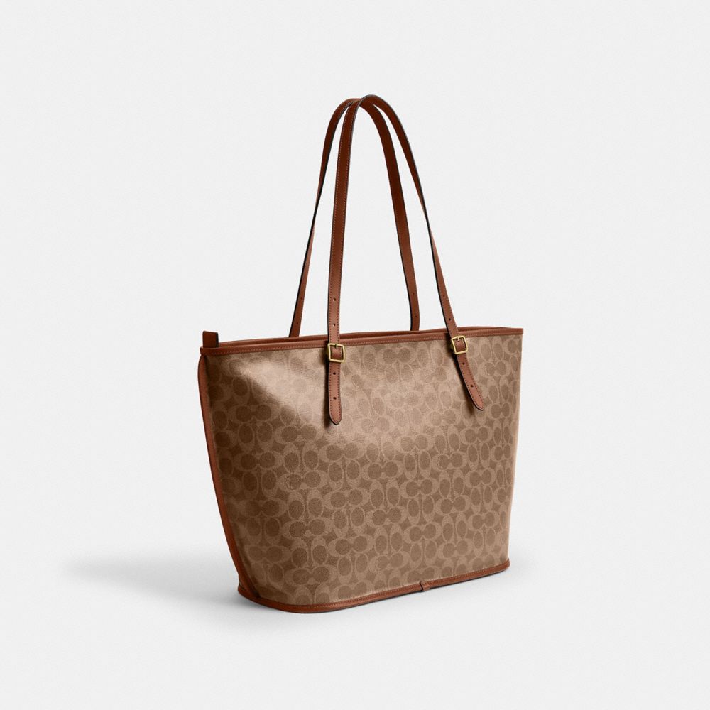 TAXI 經典 SIGNATURE 帆布托特手袋