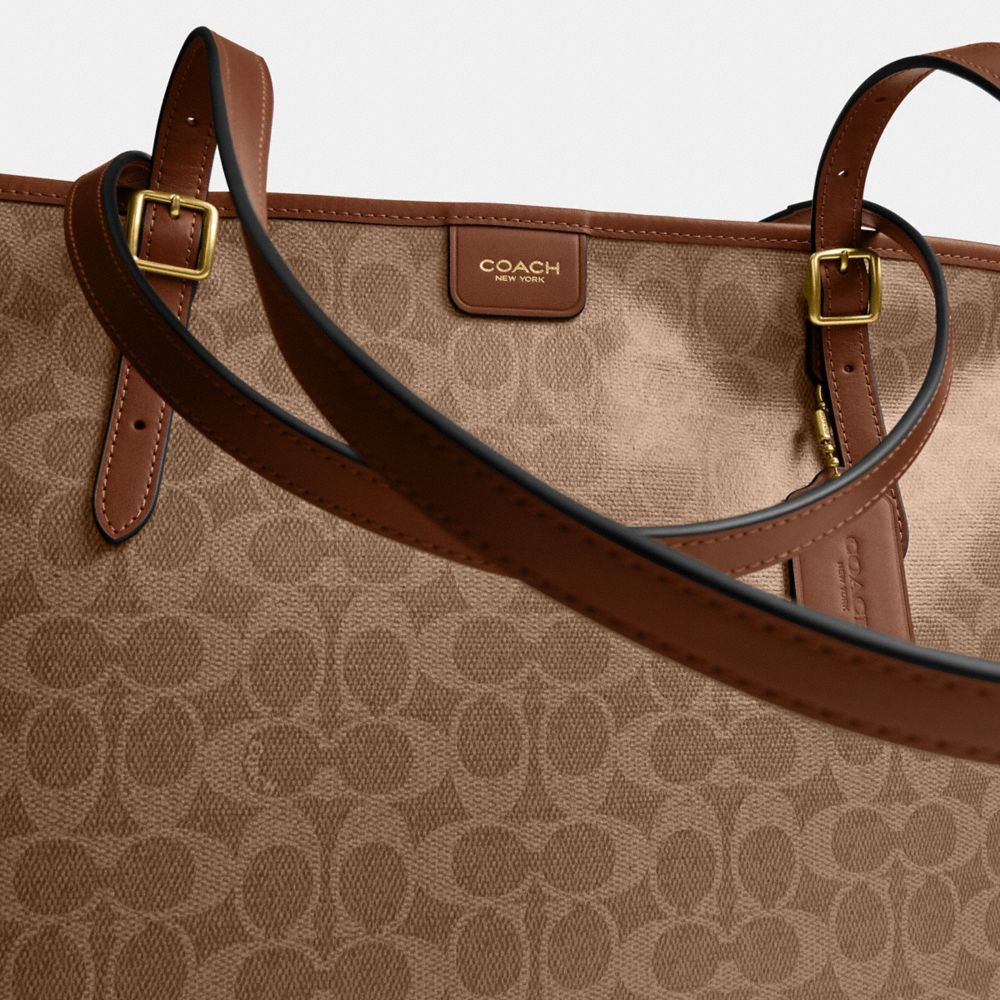 TAXI 經典 SIGNATURE 帆布托特手袋