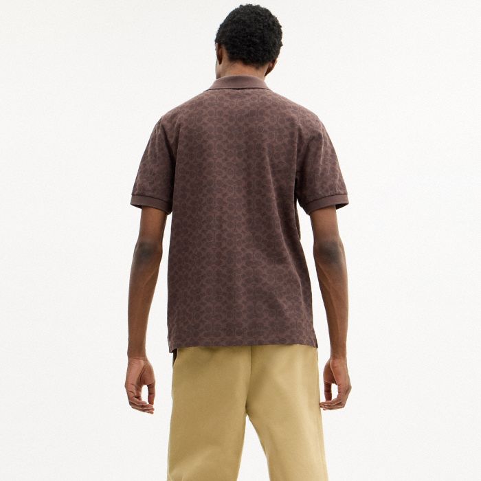 有機棉經典 SIGNATURE POLO 衫