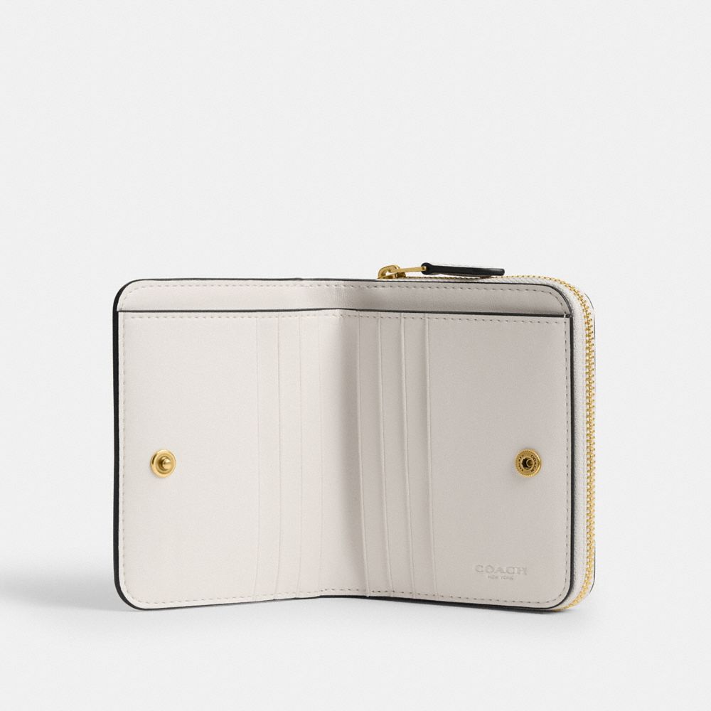 ESSENTIAL 貼紙印花摺疊皮夾