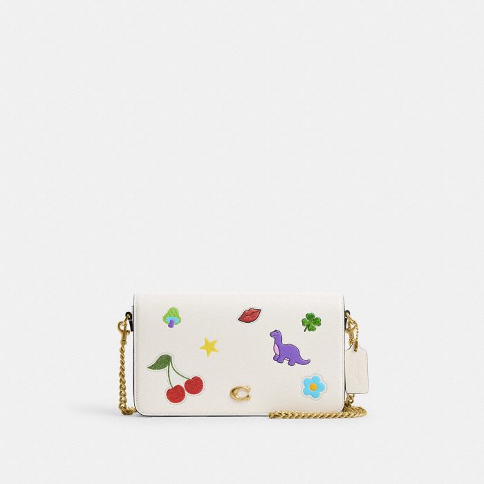 MILA CROSSBODY BAG WITH STICKER PRINT