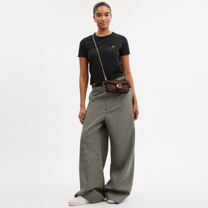 TABBY CHAIN CROSSBODY BAG 19 IN SIGNATURE CANVAS