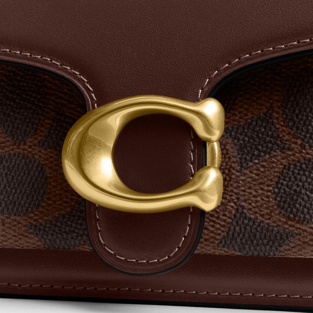 TABBY 19 經典 SIGNATURE 帆布鏈條斜背手袋