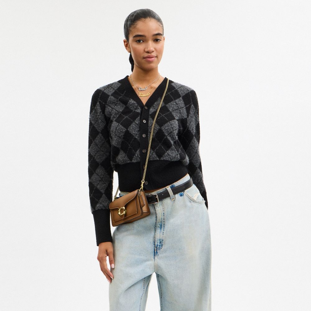 TABBY 19 鏈條斜背手袋