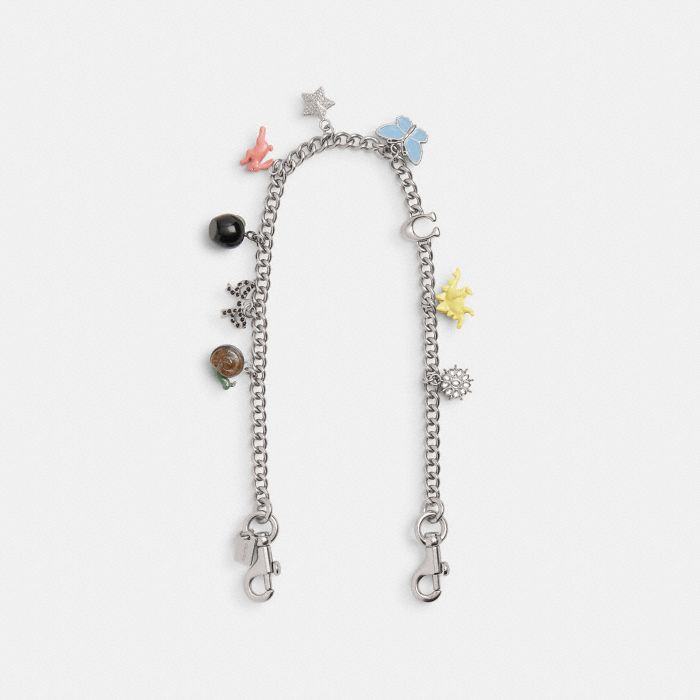 CHAIN STRAP WITH CHARMS
