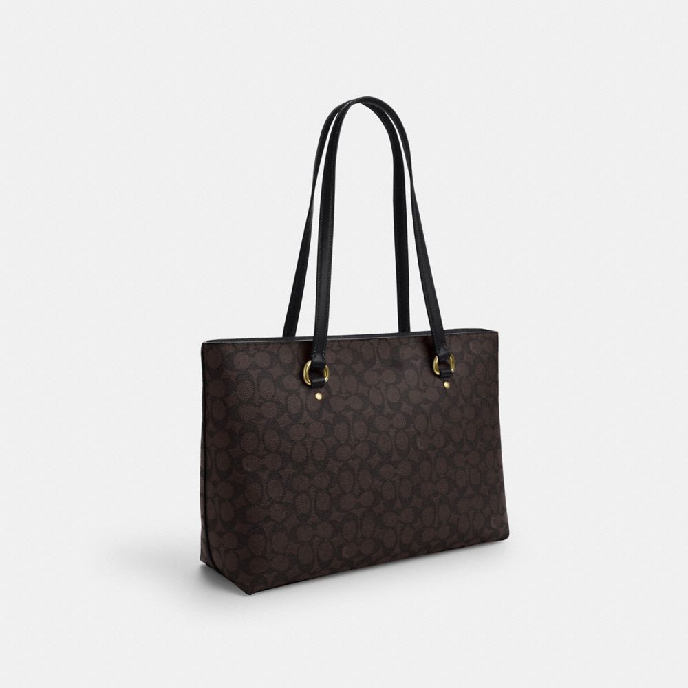 Station Tote Bag In Signature Canvas | Coach New Zealand