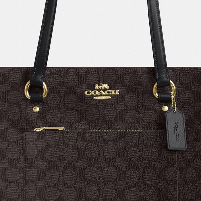 STATION TOTE BAG IN SIGNATURE CANVAS