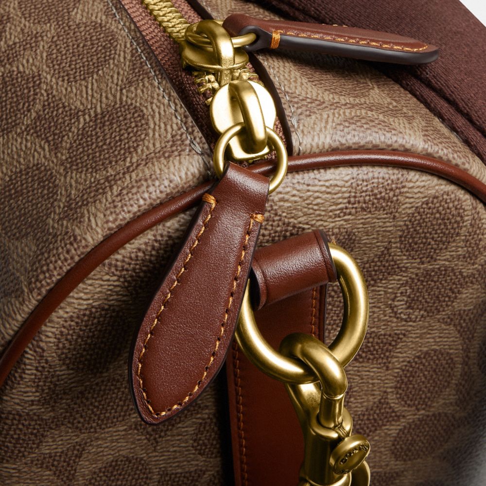 COMPASS BAG 35 IN SIGNATURE CANVAS