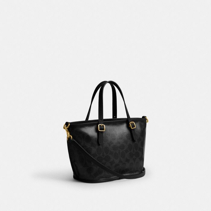 TAXI TOTE BAG 21 IN SIGNATURE CANVAS