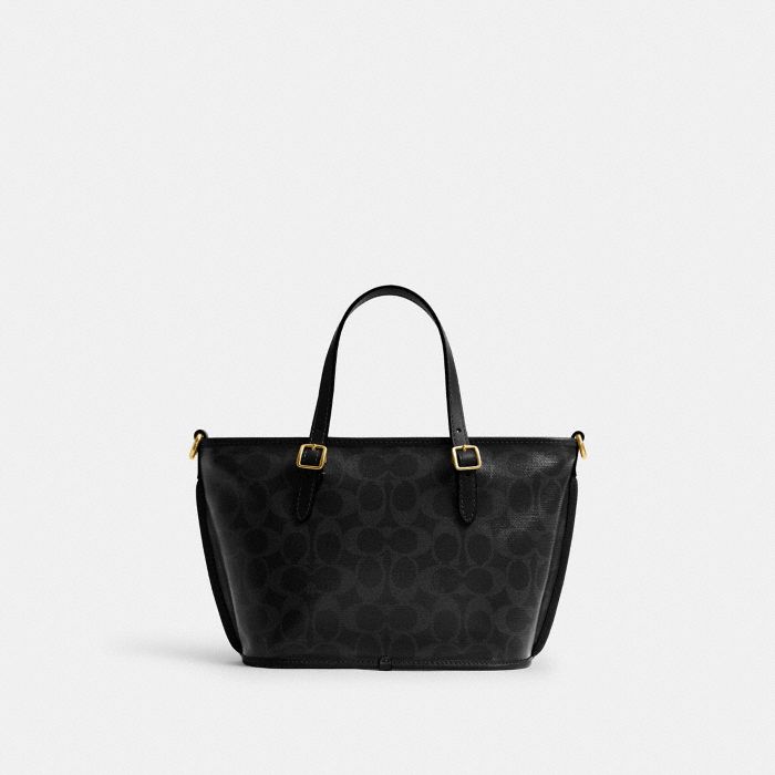 TAXI TOTE BAG 21 IN SIGNATURE CANVAS