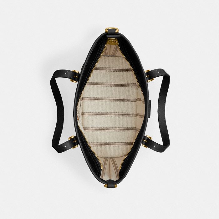 TAXI TOTE BAG 21 IN SIGNATURE CANVAS