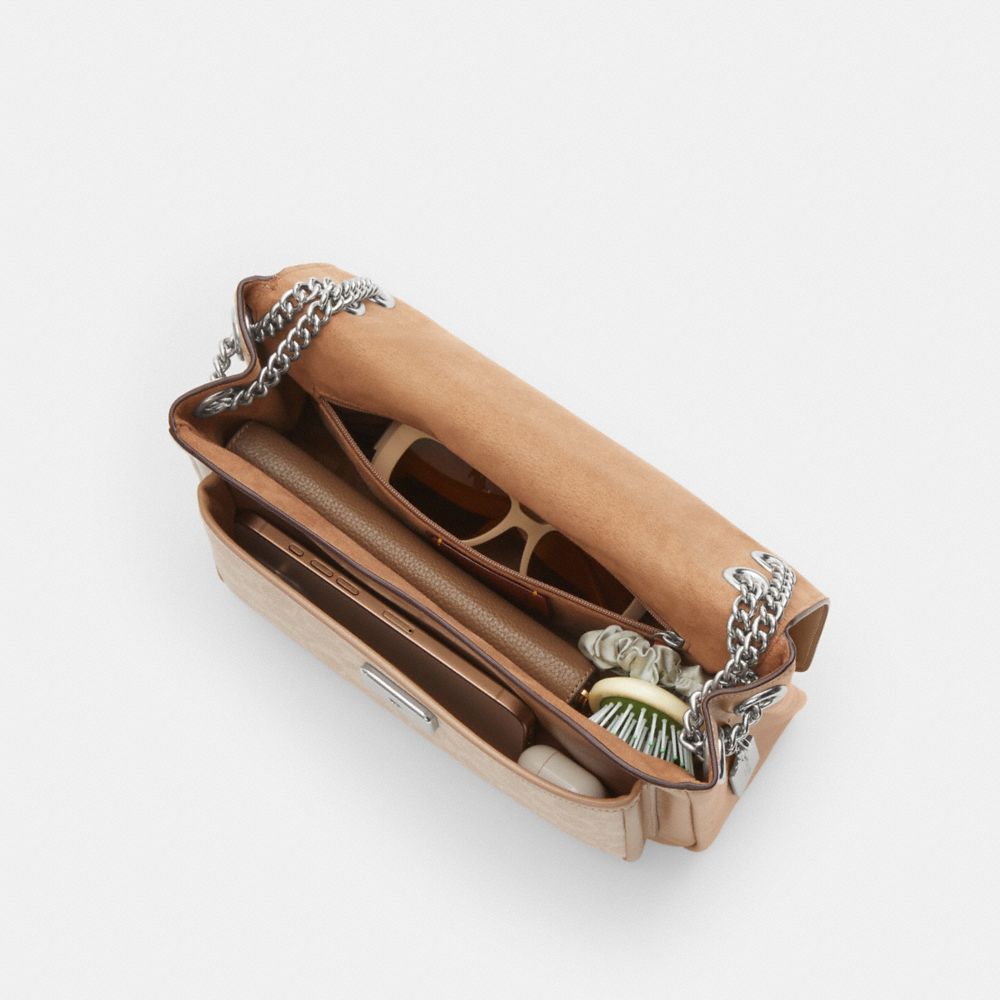 ELODIE CROSSBODY BAG IN SIGNATURE CANVAS