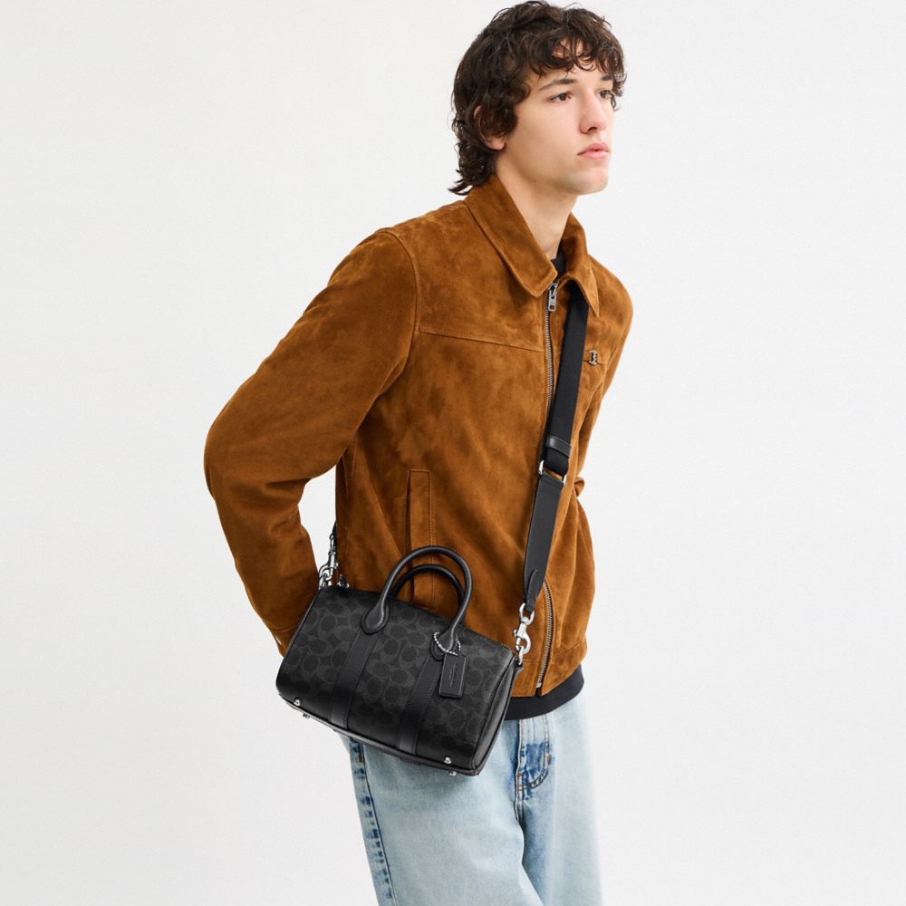 COMPASS BAG 25 IN SIGNATURE CANVAS