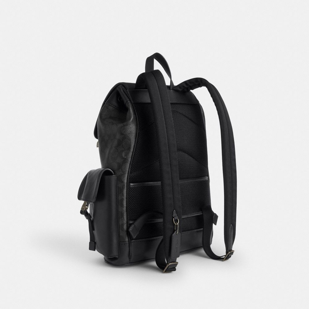 CLARK BACKPACK IN SIGNATURE CANVAS