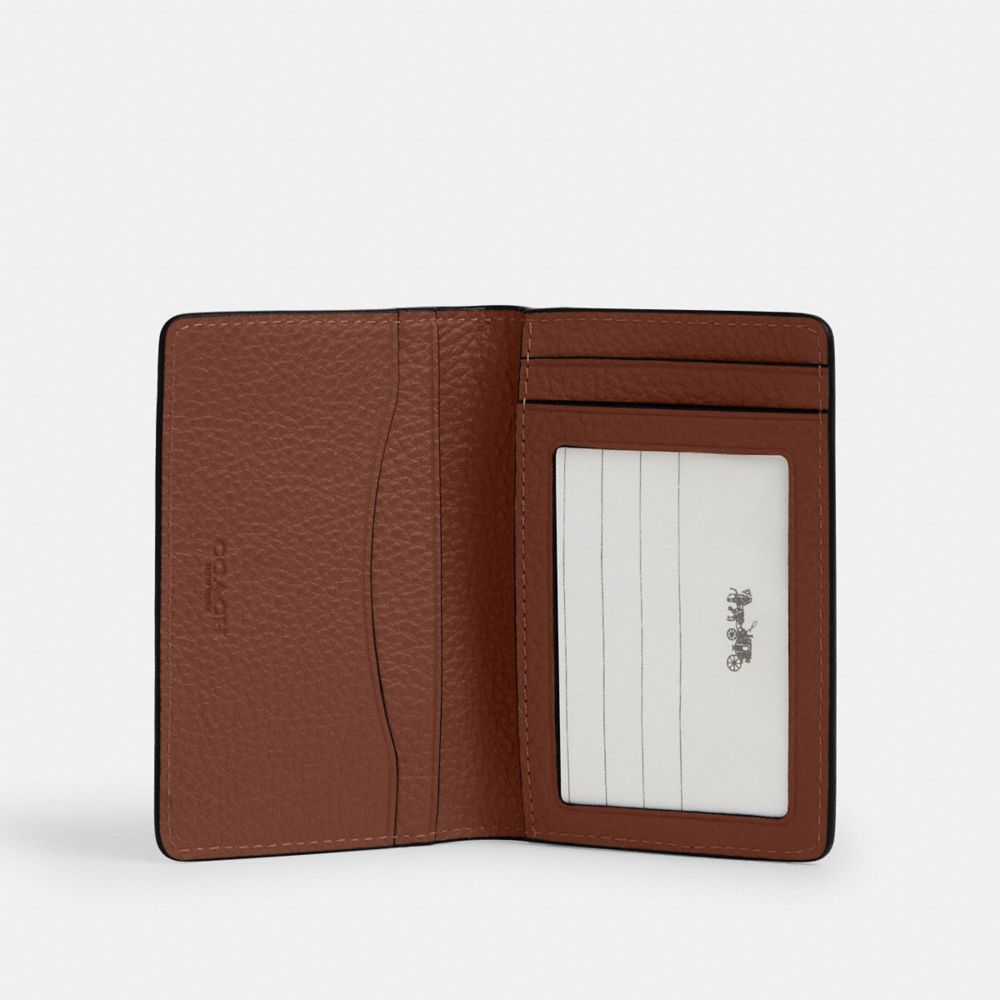 ID CARD WALLET IN SIGNATURE LEATHER