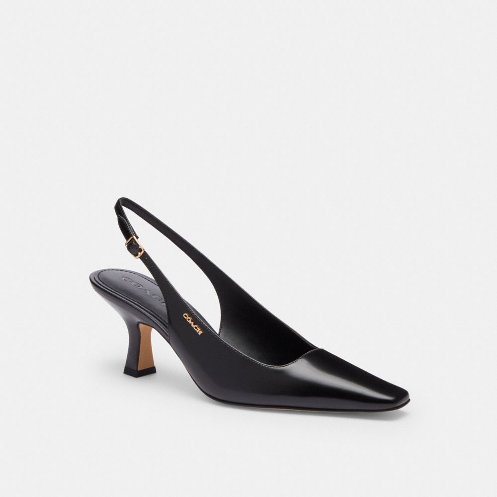 Slingback Heel - CCI14 - Black