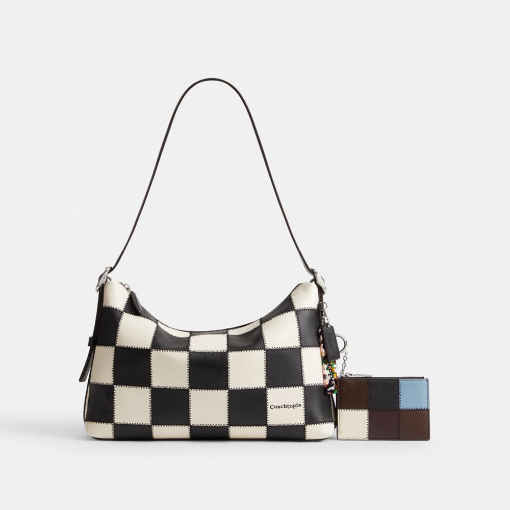 Zip Card Case With Key Ring In Upcrafted Leather