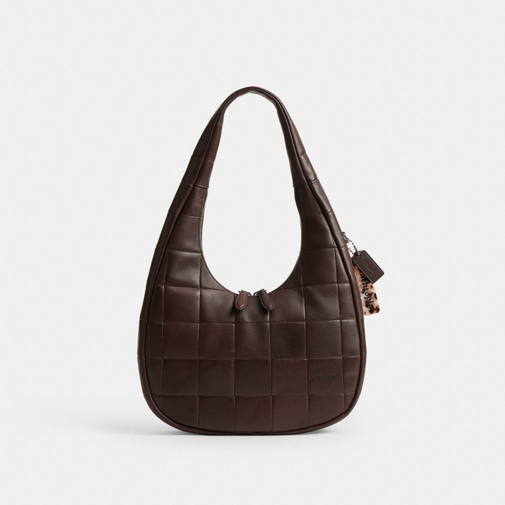 Alter/Ego Crescent Shoulder Bag In Upcrafted Leather - CCM62 - Maple
