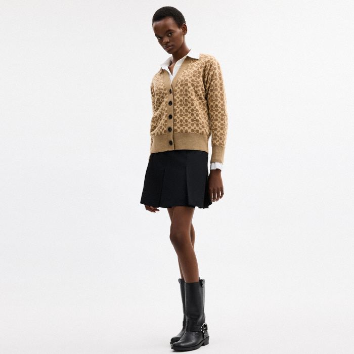 經典 SIGNATURE 休閒V領外套