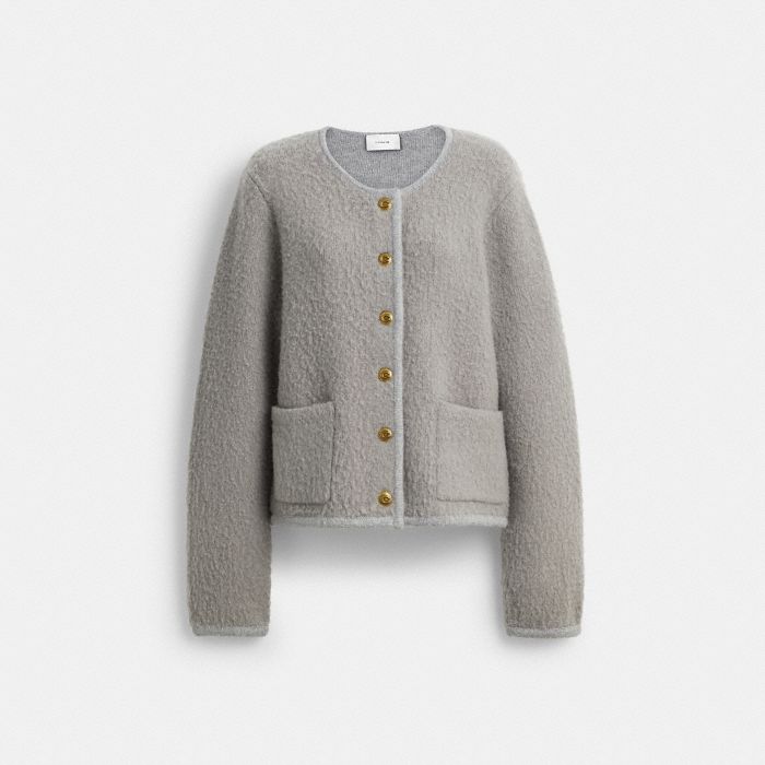 BRUSHED HERITAGE CARDIGAN