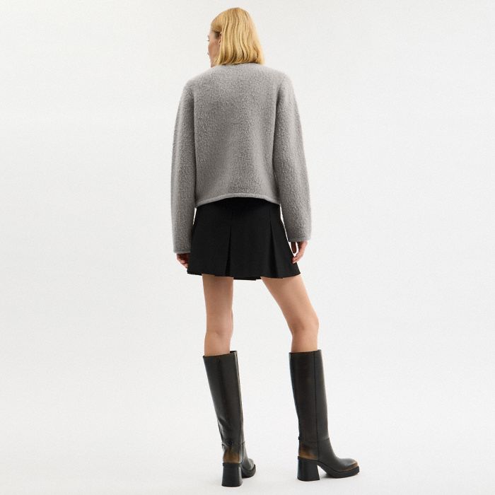 BRUSHED HERITAGE CARDIGAN