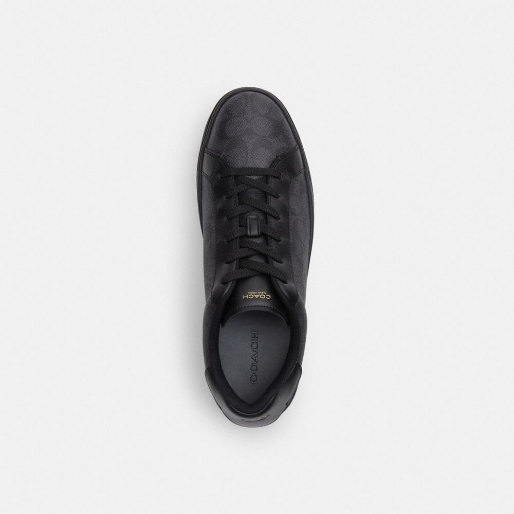 HIGH LINE SNEAKER IN SIGNATURE CANVAS