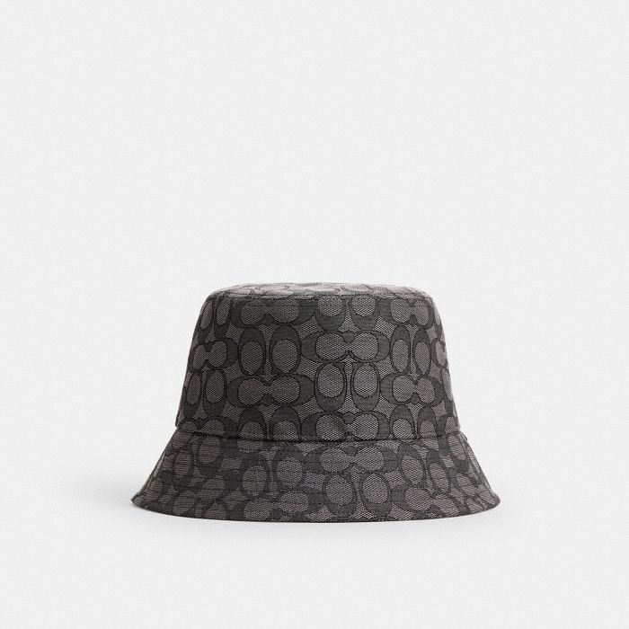 SIGNATURE JACQUARD BUCKET HAT