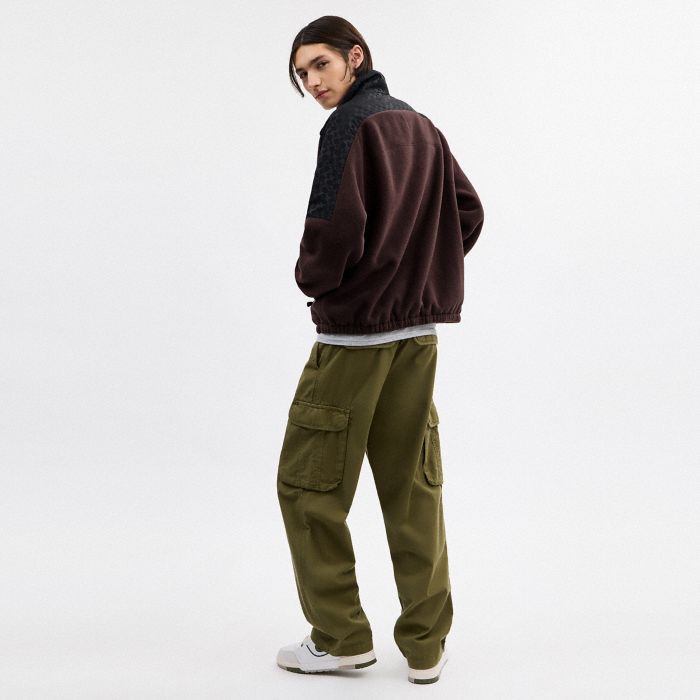 ZIP FRONT FLEECE JACKET