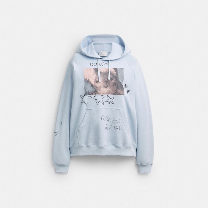 BUNNY GRAPHIC HOODIE