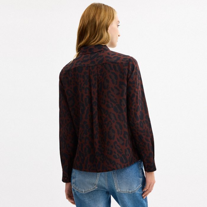 LEOPARD PRINT BLOUSE