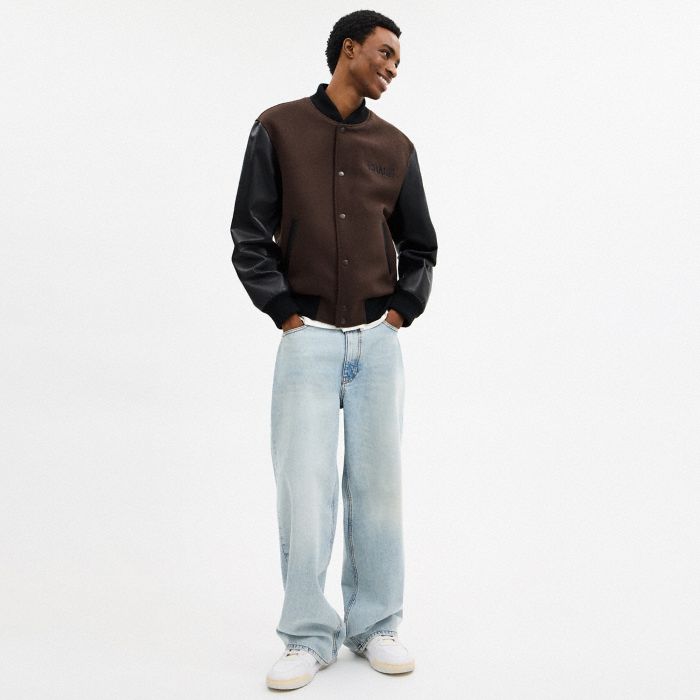 BAGGY DENIM JEANS IN ORGANIC COTTON