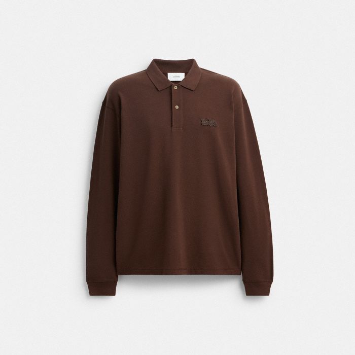 HORSE AND CARRIAGE LONG SLEEVE POLO