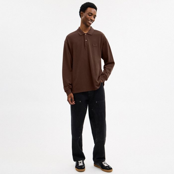 HORSE AND CARRIAGE LONG SLEEVE POLO