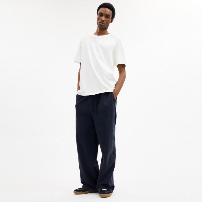 GARMENT DYED STRAIGHT LEG SWEATPANTS