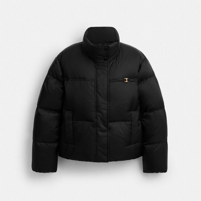 HERITAGE C CROPPED PUFFER