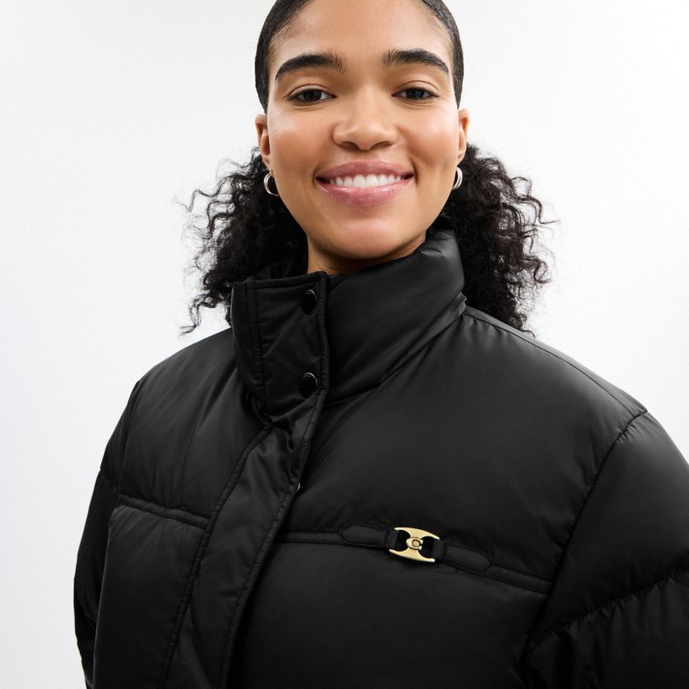 HERITAGE C 短版羽絨外套